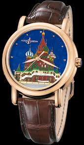 Ulysse Nardin San Marco Cloisonne Red Square (RG) 136-11/KREM